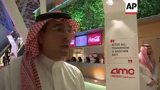 Saudi Arabia plays its first Hollywood film at a movie theater in 35 years at an invitation-only scr