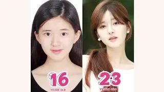 Zhao Lusi Transformation from cute to a beautiful girl (4 to 23)| Rosy Zhao