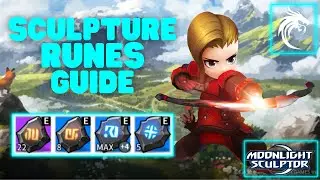 Huge Buffs with Sculpture Runes! Moonlight Sculptor MMO!