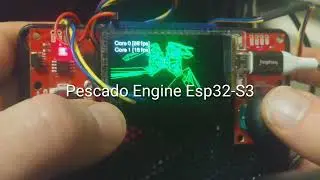 Ported My 3D Graphics Engine to the ESP32-S3 | LILYGO T-Display-S3 ESP32-S3