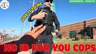 Power Tripping Cop SCHOOLED on Public Rights | ID Refusal Pro