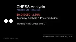 CHESS (CHESSUSDT) Technical Analysis - Price Prediction & Buy or Sell November 12, 2025