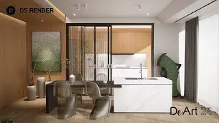 Realistic Interior Lighting Tutorial : D5 Render Tips & Lighting Setting