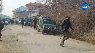Five militants killed, two soldiers injured in Kulgam | GKTV report from encounter site