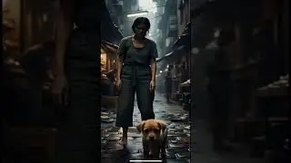 The poor dog was abandoned #DogStory #AbandonedDog #StrayDog #DogJourney #SadDogStory #DogAnimation