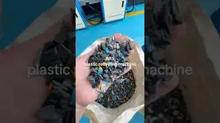 ABS two-stage plastic recycling machine #plastic #recycling #machine
