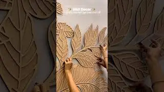 Aesthetic Wall D&eacute;cor DIY Idea #walldecor #homedecor #diy #tropical #mdfkraft