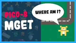 Find the Tile UNDER your Player in Pico-8 with MGET - Beginner Game Dev Tutorial