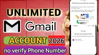 Verify Phone Number Problam Solved 100% || Unlimited Gmail Accounts 2026