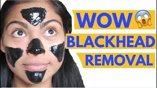 HOW Charcoal Peel Off Mask Removes Blackheads!
