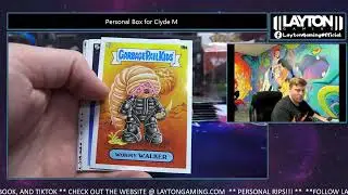 Awesome Sketch Card from Garbage Pail Kids Bookworms!