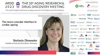 Stefanie Dimmeler at ARDD2023: The neuro-vascular interface in cardiac ageing