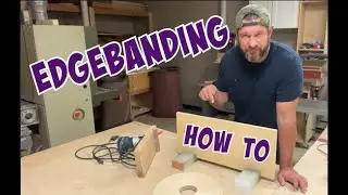 How to Edge Band Plywood Like a Pro | Clean, Durable Cabinet Edges!