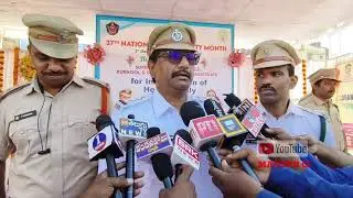 KURNOOL POLICE & RTO DEPARTMENT HELMET RALLY 
