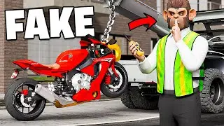 Stealing Big Bikes as a Fake Tow Truck sa GTA 5