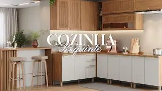 Tour pela Cozinha Modulada Requinte: Modernidade e Elegância para Seu Lar - Loja Veneza