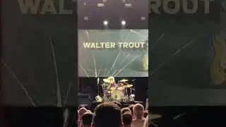 Michael Leasure drum solo, Tilburg 12 May 2024, Walter Trout