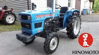 Hinomoto BEST E18 18KM Mini traktorek Japoński / Japanese compact tractor
