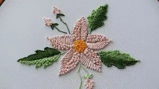 Amazing Cute Hand Embroidery Flower Fantasy Mix Stitches