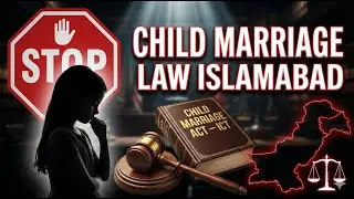 Islamabad Child Marriage Restraint Act 2025 Explained | Age Limits, Punishment & Law.