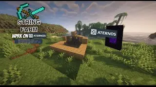 String farm 1.21.X.Fix On Aternos server #minecraft #farming  