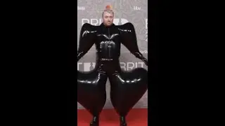 Sam Smith flaunts wild balloon outfit on Brit Awards red carpet