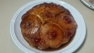 Pressure Cooker Pineapple  Upside Down Cake