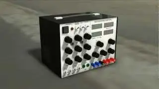 Electronic Engineering Project: Multi-Function Bench Power Supply - AutoCAD 3D Animation