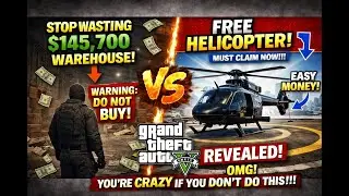 $145,700 Warehouse Liya 💸 Aur GTA 5 Ne Free Helicopter De Diya 🚁😱