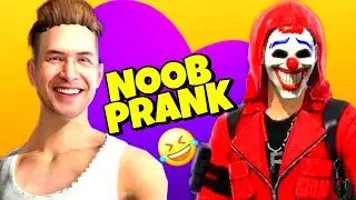 noob prank with random players😂||#shorts#mobtra