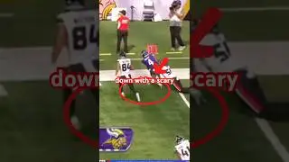 Another devastating injury for Vikings Rondale Moore #nfl #shorts #viral #fypage  #rondalemoore