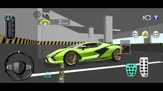 Black Racing Car vs White Parking Challenge 