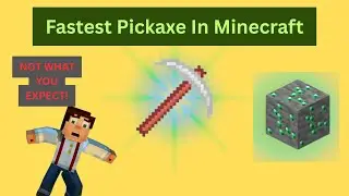 Which Minecraft Pickaxe Is The Fastest?