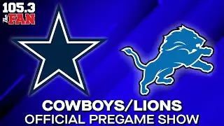 Official Dallas Cowboys Pregame Show: Week 13 vs Lions