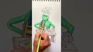 Art education. Fan art, Tiny Chef.