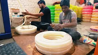 PVC Garden Pipe Making Process | PVC Garden Pipe Making... Manufacturer process of making Garden pip