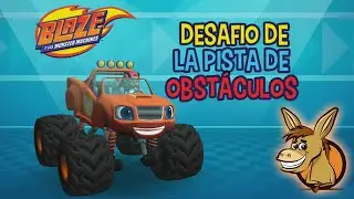 BLAZE Y LOS MONSTER MACHINES - Carrera de Obstáculos Gameplay en Español [3⭐ en todas las carreras]