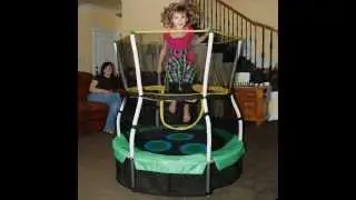 Skywalker Trampolines 40 In  Round Lily Pad Adventure Bouncer with Enclosure
