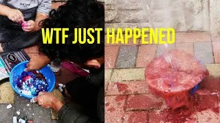 HUGE DIY BATHBOMB VS BOILING WATER