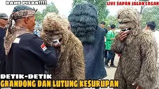 DETIK-DETIK GRANDONG DAN LUTUNG KESURUPAN😱LINGKUNG SENI PUTRA MEKAR SALUYU❗PENTAS DI KP SAPAN CAGAK‼
