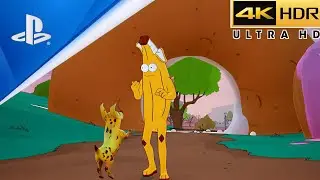 Springfielder Peely SKIN IN FORTNITE SIMPSONS GAMEPLAY ! | 4K Gameplay 