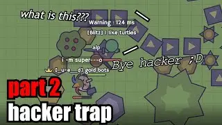 Moomoo.io - Killing hackers with boost trap troll 🤣🤣