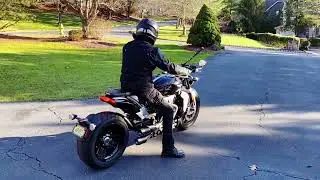 Triumph Rocket 3R - Competition Werkes Exhaust (without dB killers)