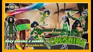 NO TE IMAGINAR&Aacute;S LO TETRICA QUE ES ESTA FEMME FATALE ES ESTA KUNOHICHI, TE PRESENTO A #CHESHIRE