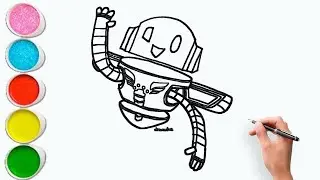 How to Draw PJ ROBOT from PJ MASKS | Drawing For Kids