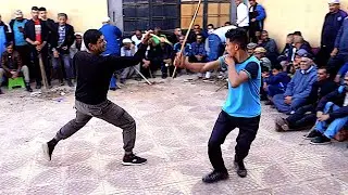 Combat de matraque 54 مبارزة بالعصا @dansealaoui @Chants-et-danses-traditionnels