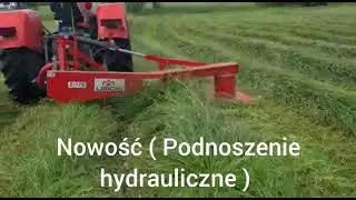 Polska moc URSUS C-360 w akcji z kosiarka rotacyjna 165cm Lisicki !