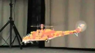 CB 180 in Scale-Rumpf einer Mi-24 von Heli Scale Quality Teil 1