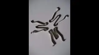 M shape strip formed fold clip buckle making machine