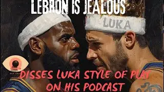 LEBRON SAYS LUKA'S STYLE OF PLAY IS NOT WINNING BASKETBALL + ISO BALL IS GOING AWAY DISSING LUKA 🤯 